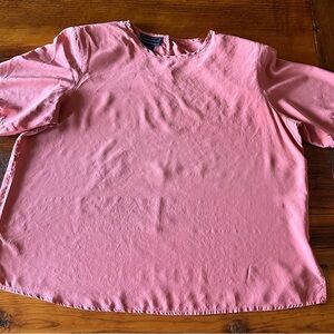 Women's Vintage 100% Silk Top